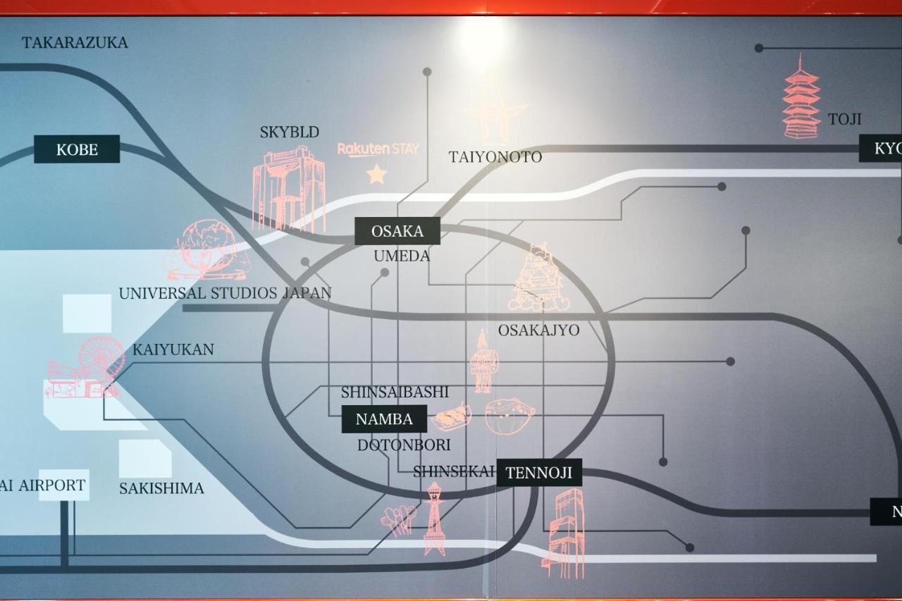 Rakuten Stay Osaka Station North Standard Fourth Экстерьер фото